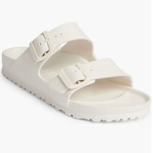 Arizona Essentials Waterproof Slide Sandal in Beige